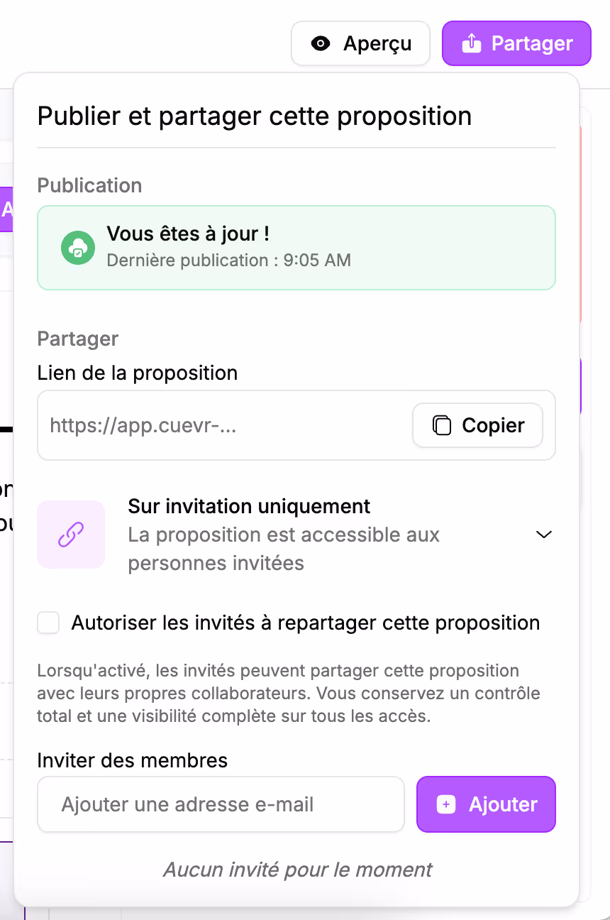invitation only mode