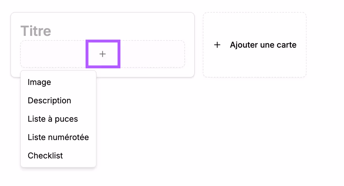 click the + to add an image