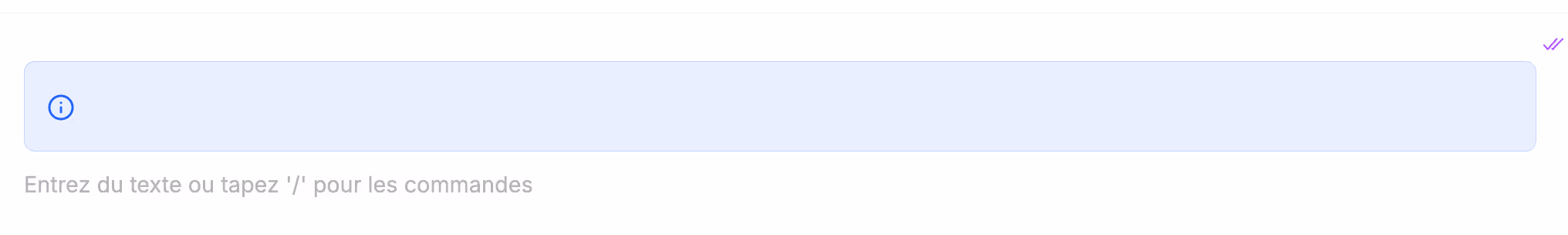 Type / and choose the "Dialog boxes" block