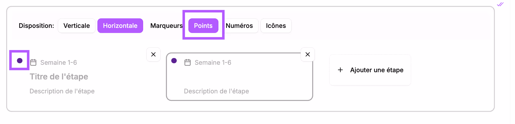 click the corresponding buttons