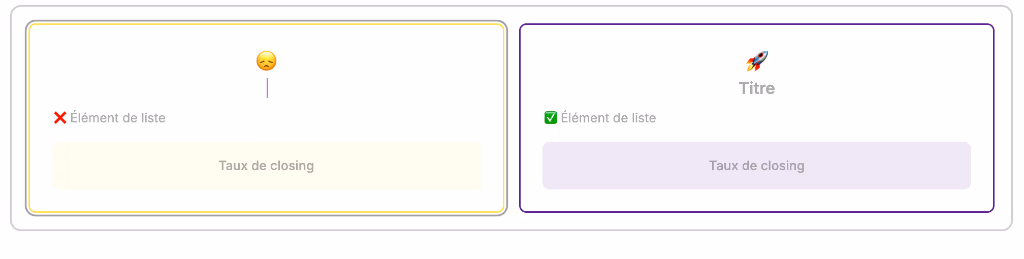 Type / and choose the "Before/After Comparison" block